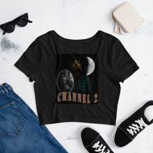 Load image into Gallery viewer, CHANNEL 2 Women’s Crop Tee
