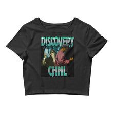 Load image into Gallery viewer, DISCOVERY CHANNEL Women’s Crop Tee