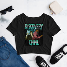 Load image into Gallery viewer, DISCOVERY CHANNEL Women’s Crop Tee