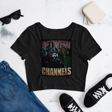 Load image into Gallery viewer, BETWEEN CHANNELS Women’s Crop Tee