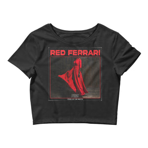 RED FERRARI Women’s Crop Tee